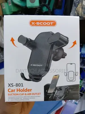 X Scoot XS-801 Car Phone Holder - 360 Degree Rotation.