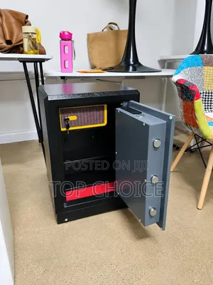 Fireproof Digital Safe – Electronic Security Safe Box With Key Lock