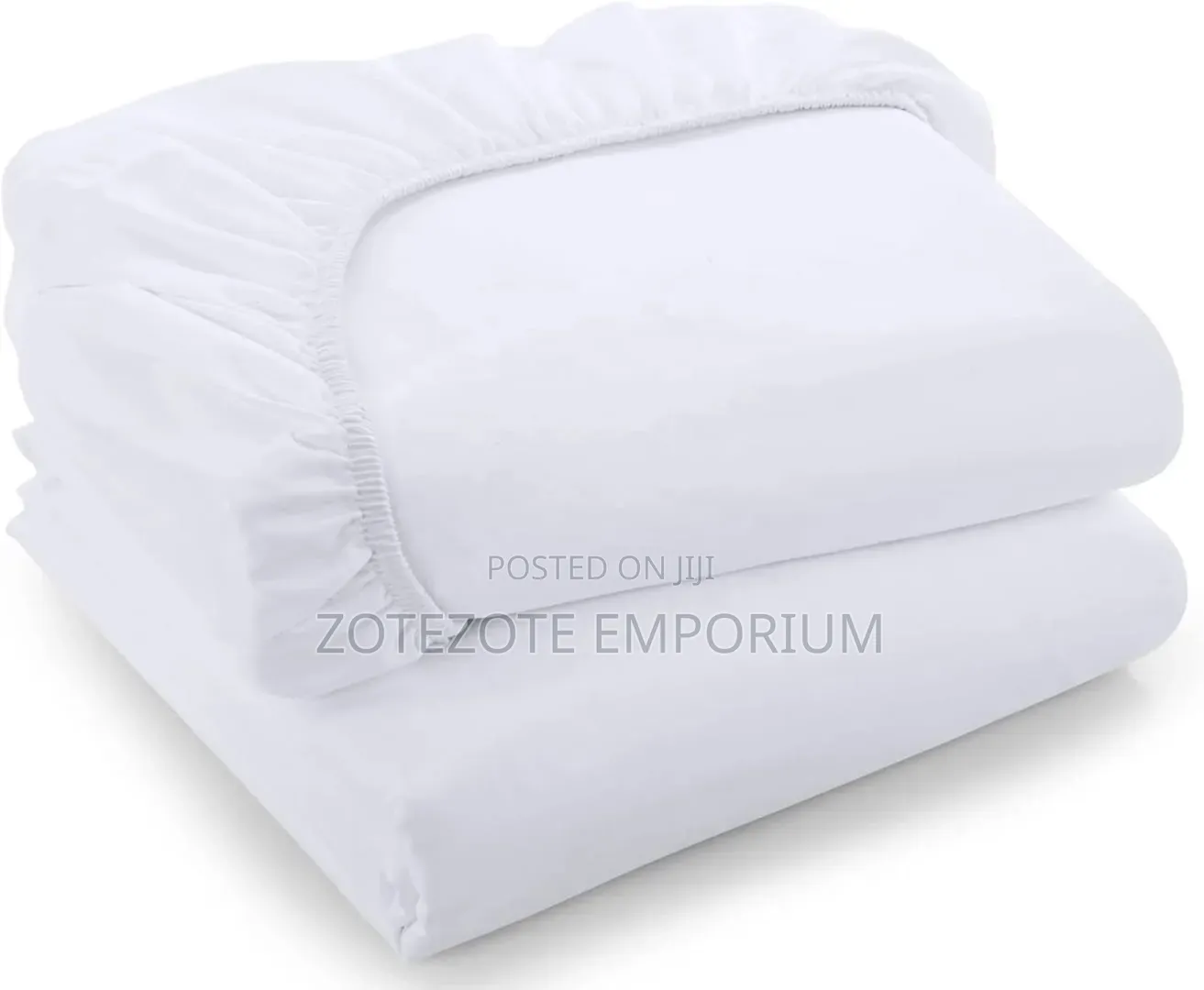 Cotton Mattress Cover With 2 Pillow Cases