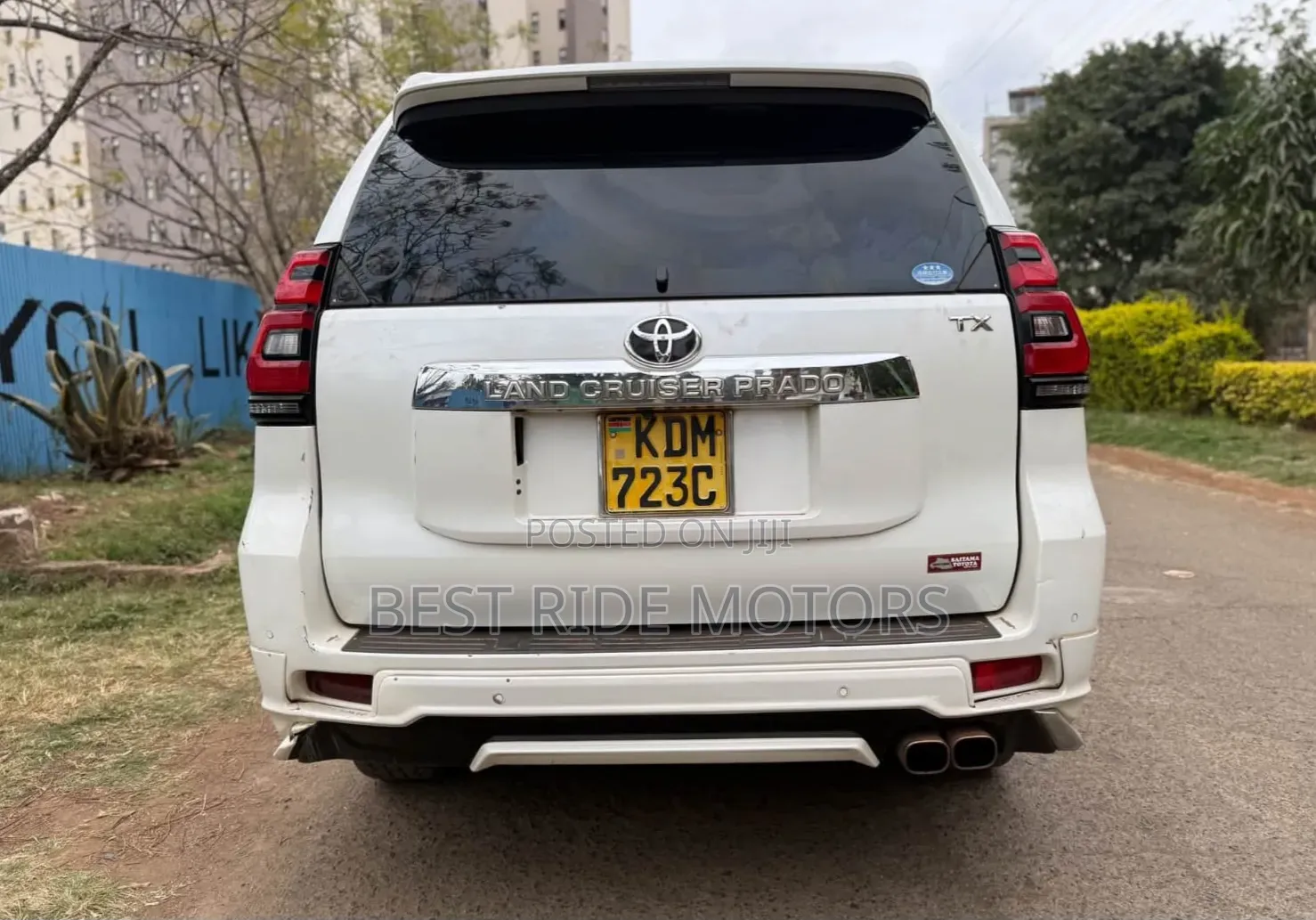 Toyota Land Cruiser Prado 2.7 2018 Off white