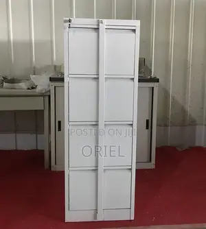Office Cabinet : 4-Drawer Filing Cabinet With Lock