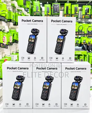 180° Rotating Pocket Vlogging Camera – 1.69" Screen