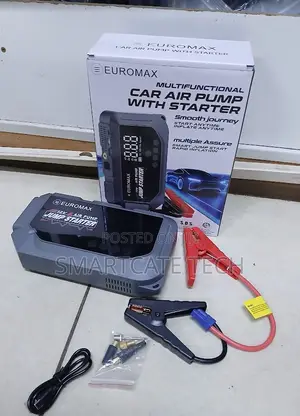 Euromax EMK3 Multifunctional Car Battery Starter – Portable Power Kit