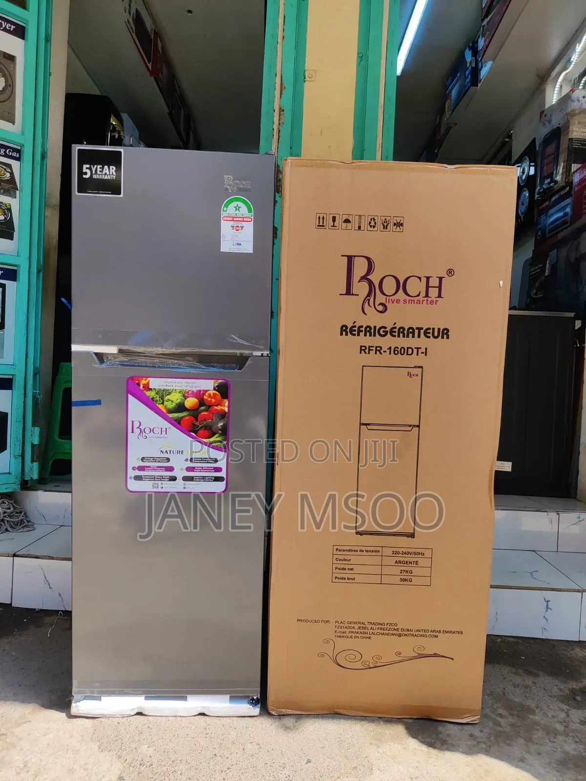 Roch 90L Single Door Fridge