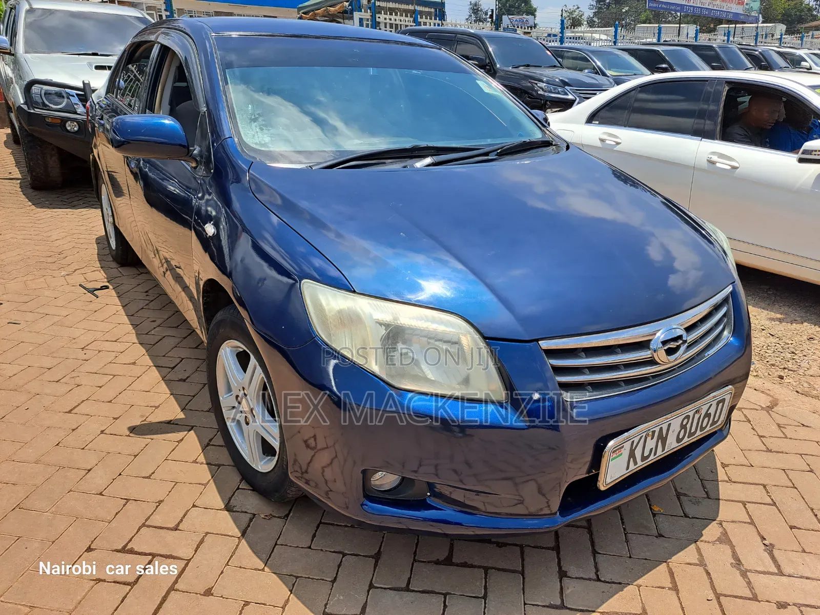 Toyota Axio 2010 Blue