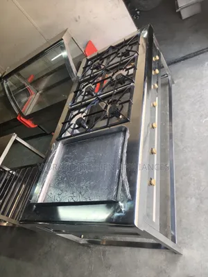 Stainless Steel Restaurant Cooking Range