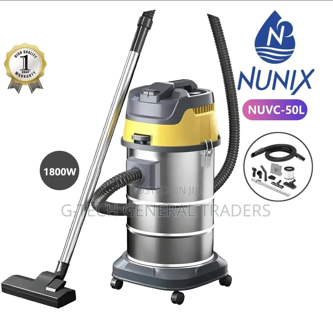 Nunix NUVC-50L Wet and Dry Vacuum Cleaner.