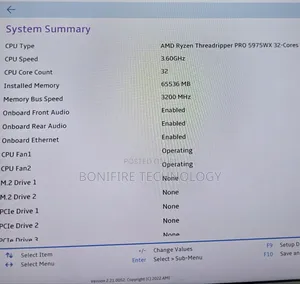 Desktop Computer Lenovo ThinkStation P520 64GB AMD SSD 512GB
