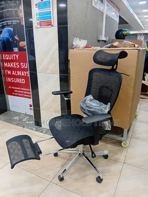 ErgoFlex Pro Multi-Function Mesh Office Chair With Adjustable Headrest