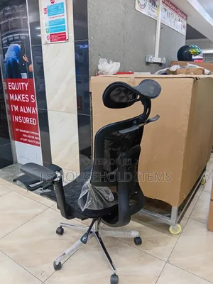 ErgoFlex Pro Multi-Function Mesh Office Chair With Adjustable Headrest