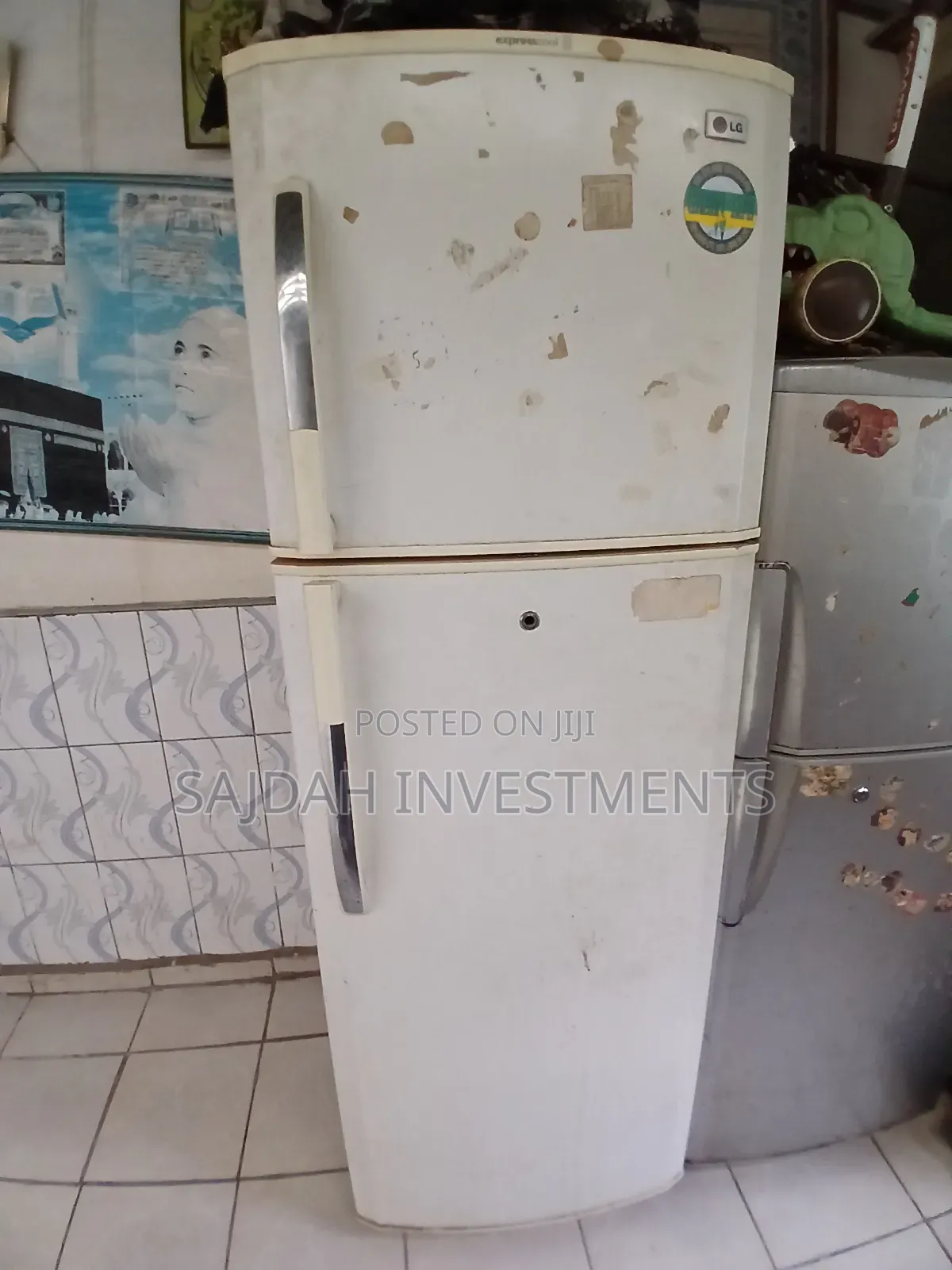 LG 2 Door Fridge