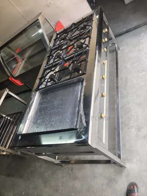 Stainless Steel Restaurant Cooking Range