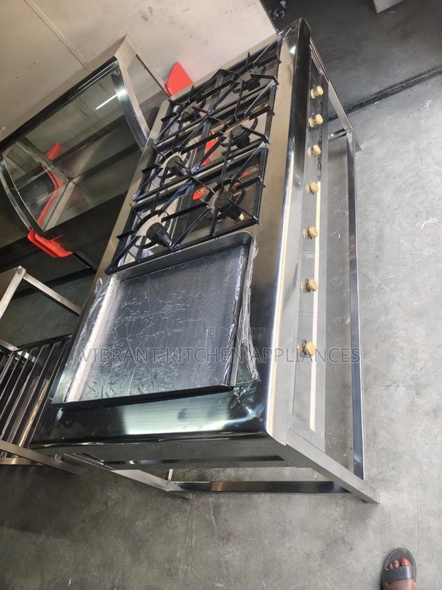 Stainless Steel Restaurant Cooking Range - thumbnail 3