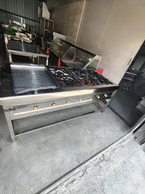 Stainless Steel Restaurant Cooking Range