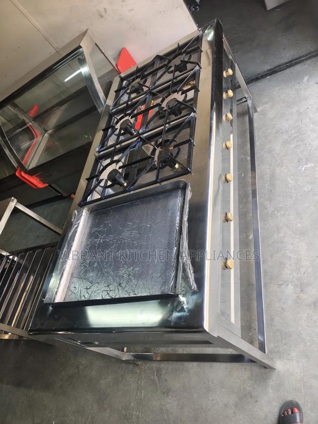 Stainless Steel Restaurant Cooking Range - thumbnail 6