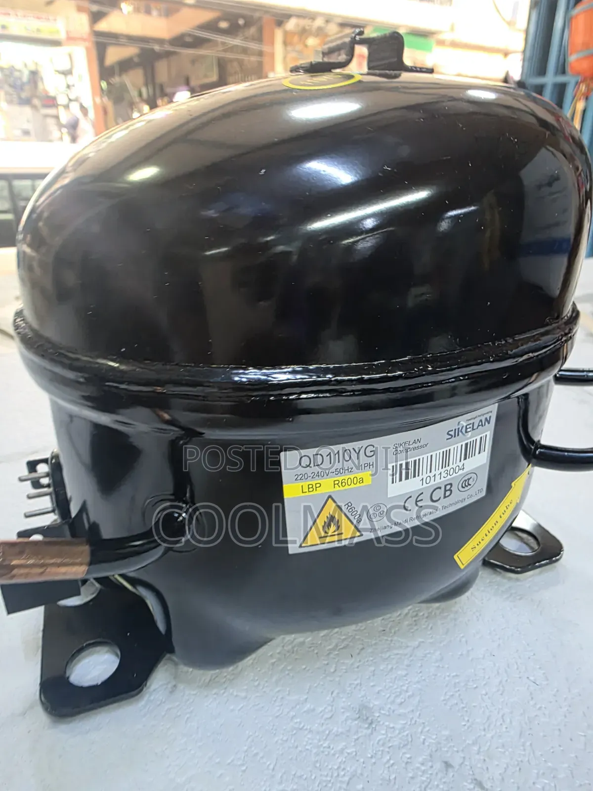 Freezer Compressor 1/3hp R600 at 9000