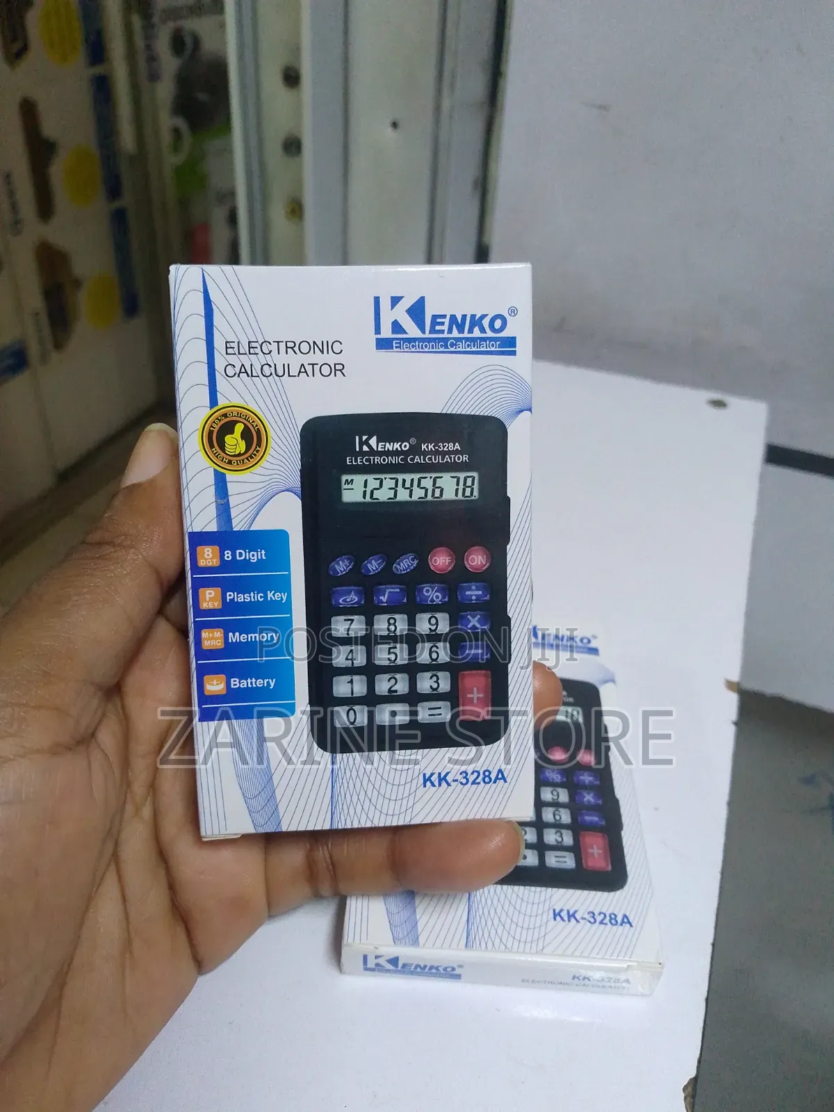 Pocket Kenko Electronic Calculator With Memory Ideal for Shop School