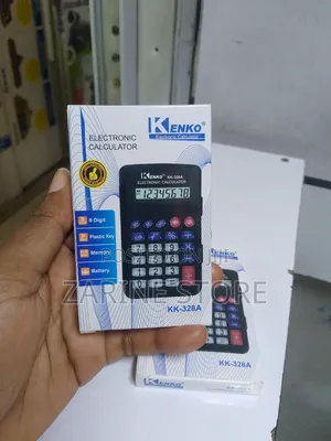 Pocket Kenko Electronic Calculator With Memory Ideal for Shop School