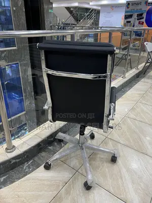 Premium Leather High-Back Office Chair