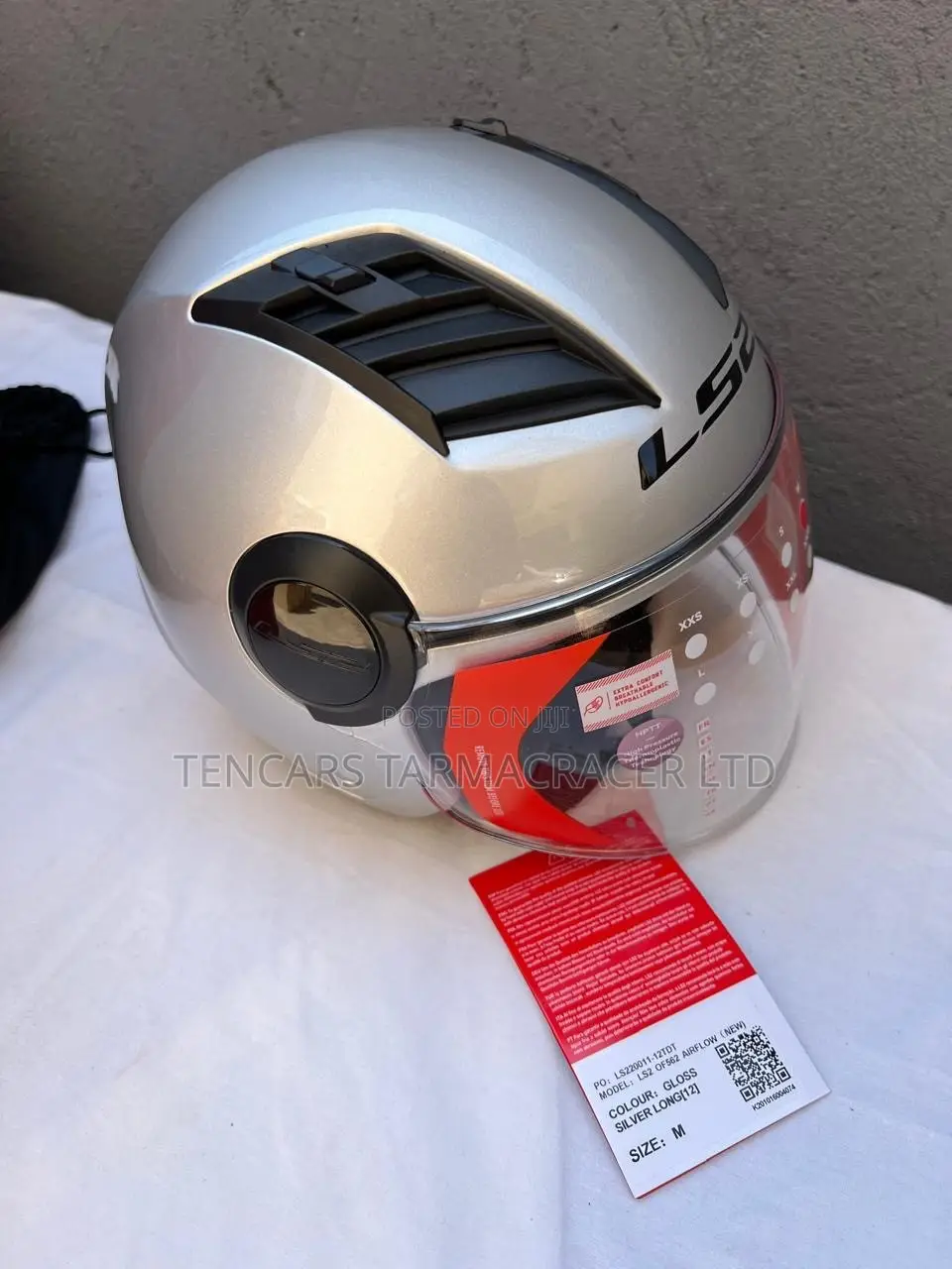 Motorcycle Premium Helmets Ls2 Airflow Panda Visor
