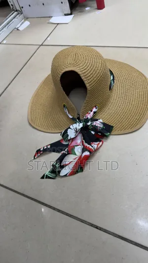 Designer Beach Straw Hat