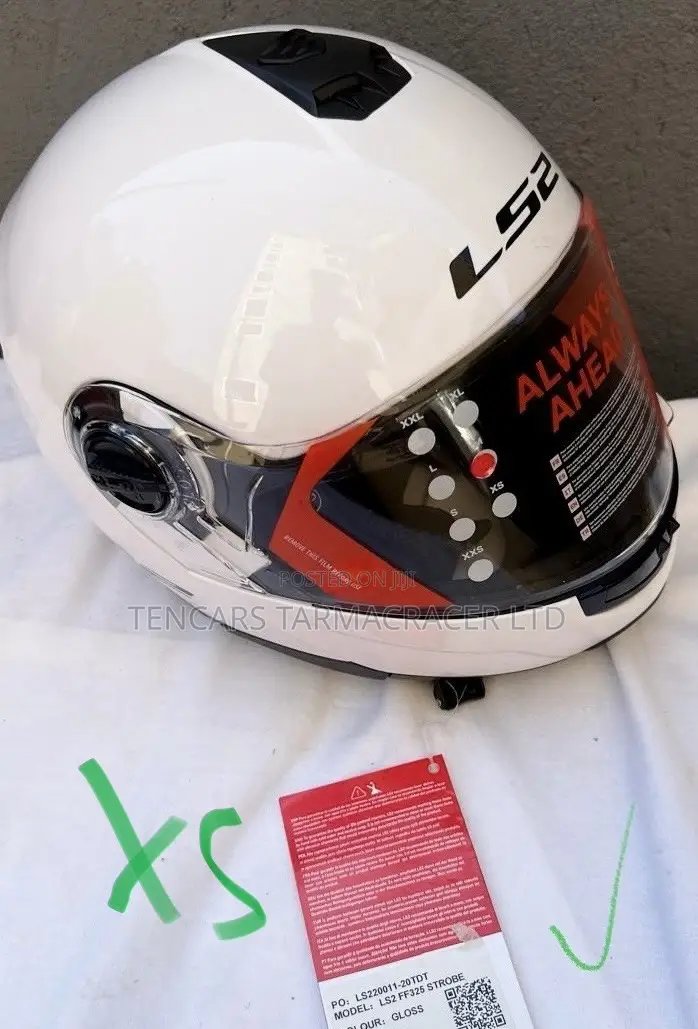 Motorcycle Premium Helmets Ls2 Airflow Panda Visor