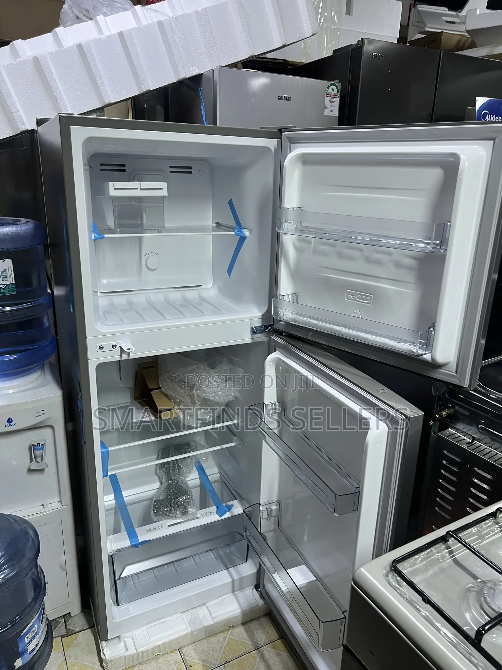Solstar 197L Double-Door Refrigerator