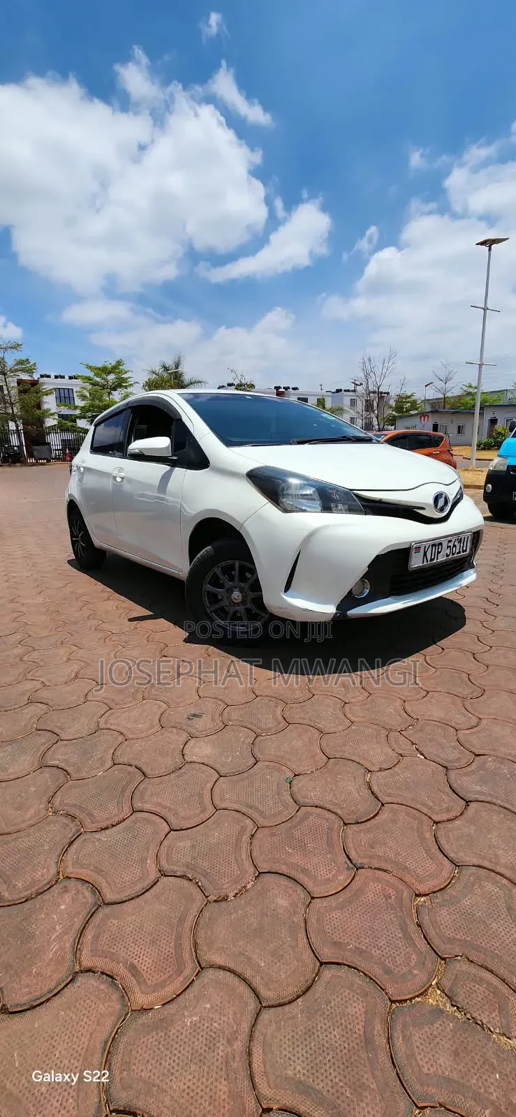 Toyota Vitz 2016 White