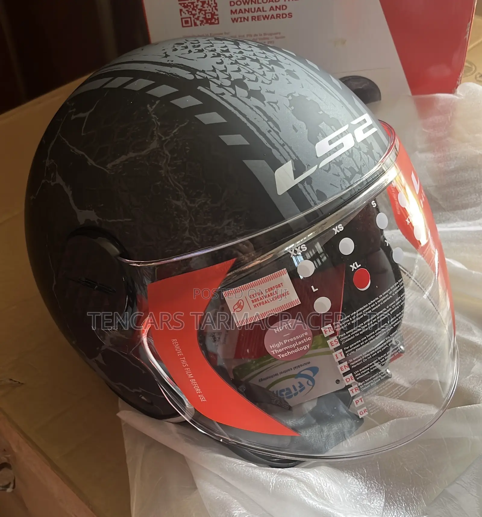 Motorcycle Premium Comfort Ls2 Jets All Size