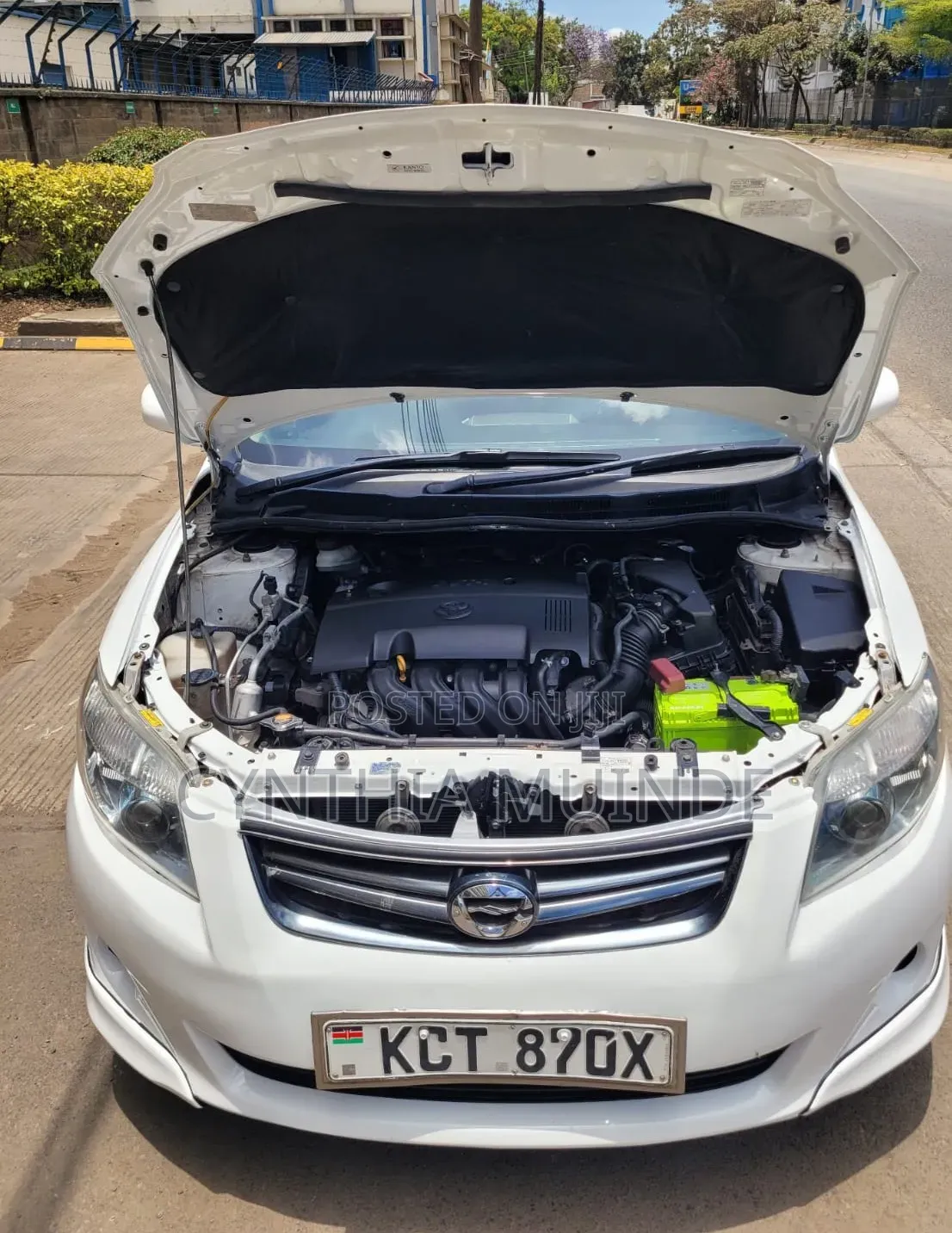 Toyota Corolla Fielder 2012 White
