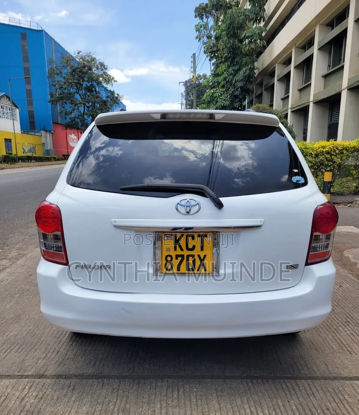 Toyota Corolla Fielder 2012 White
