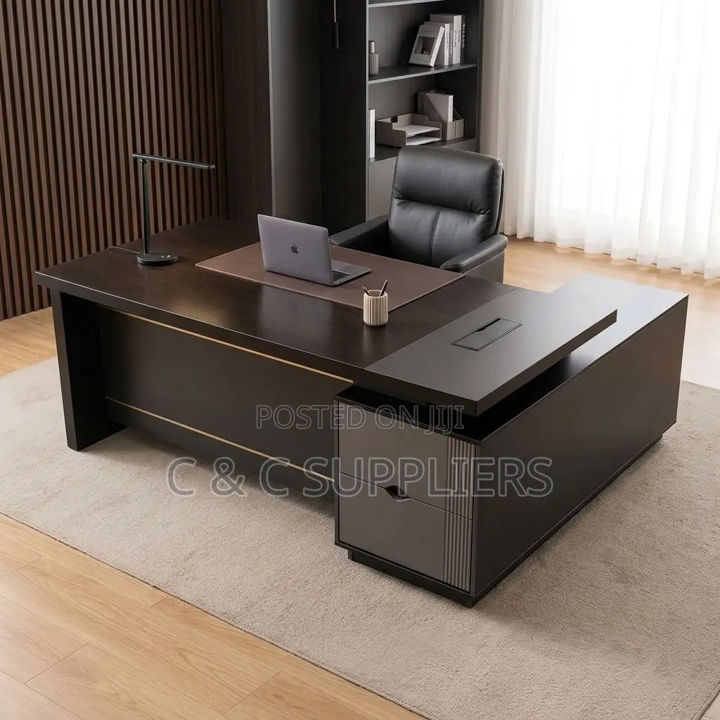1.6m Executive Wooden Corner Table