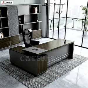 1.6m Executive Wooden Corner Table