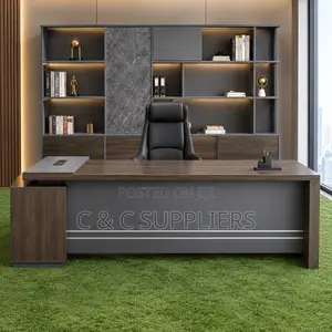 1.6m Executive Wooden Corner Table