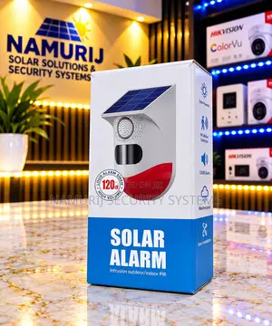 Solar Alarm Indoor/Outdoor – Wireless Security Alarm System