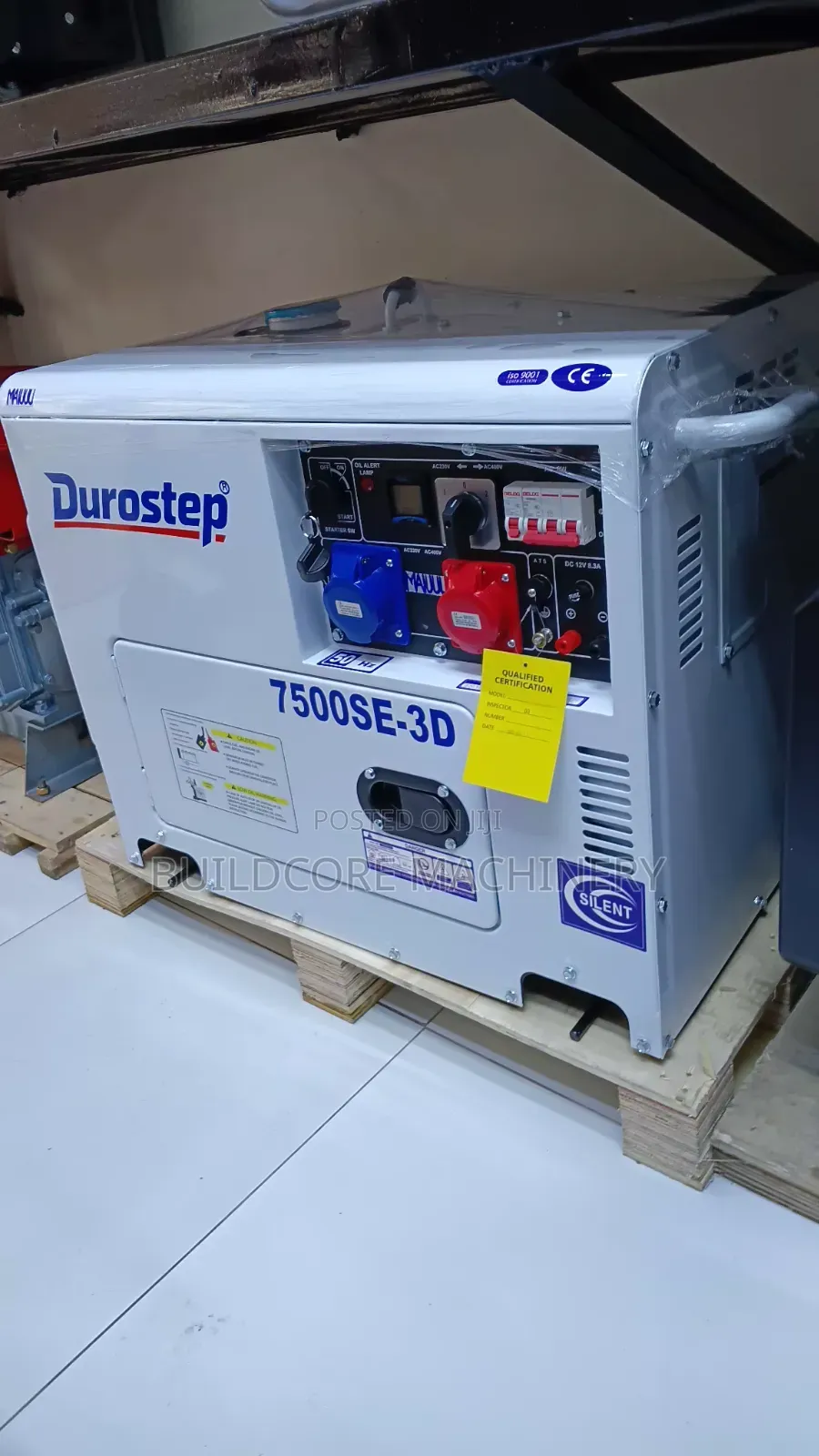 Durostep 7kva Three-Phase Silent Power Generator