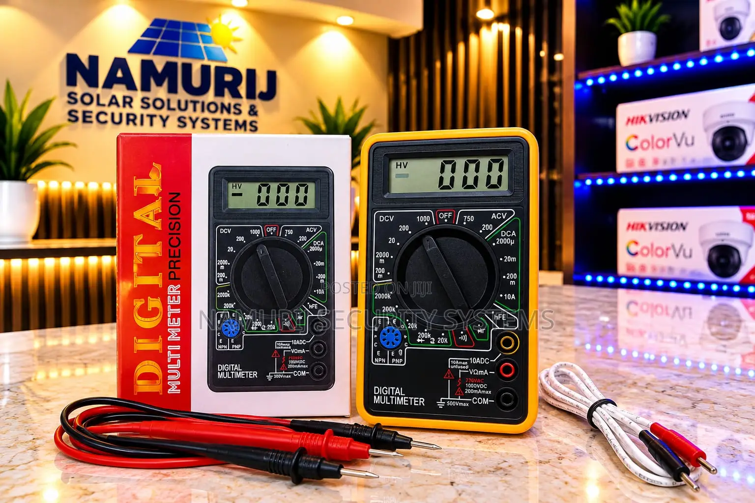Compact Digital Multimeter – Portable Electrical Testing Tool