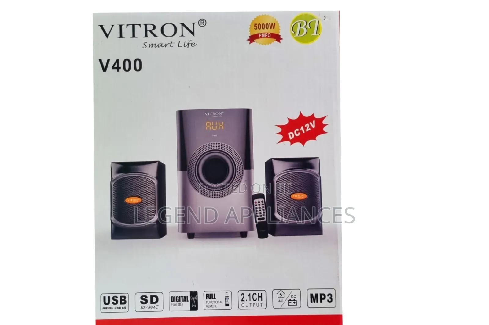 Vitron V400 2.1 Multmediar Sound System
