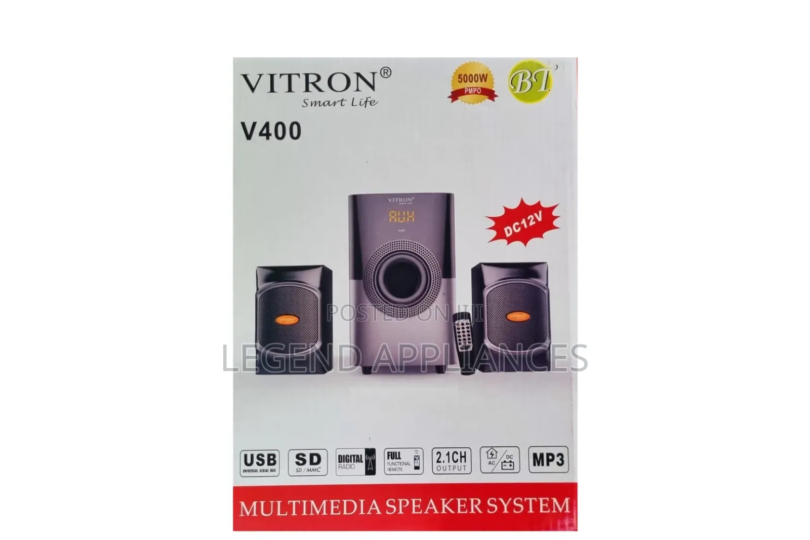 Vitron V400 2.1 Multmediar Sound System