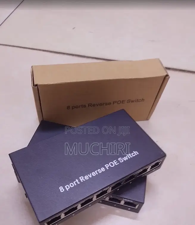 LAN Reverse PoE Switch With 8 Ports