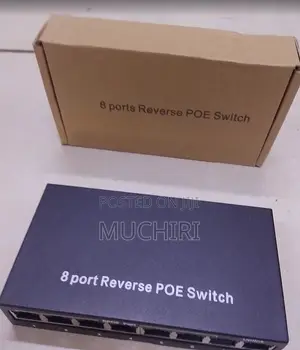 8 portscReverse PoE Ethernet Switch for CCTV