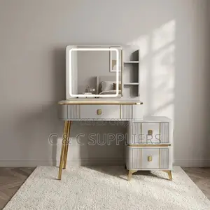 Modern Home Vanity Dressing Table With Mirror
