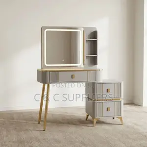 Modern Home Vanity Dressing Table With Mirror