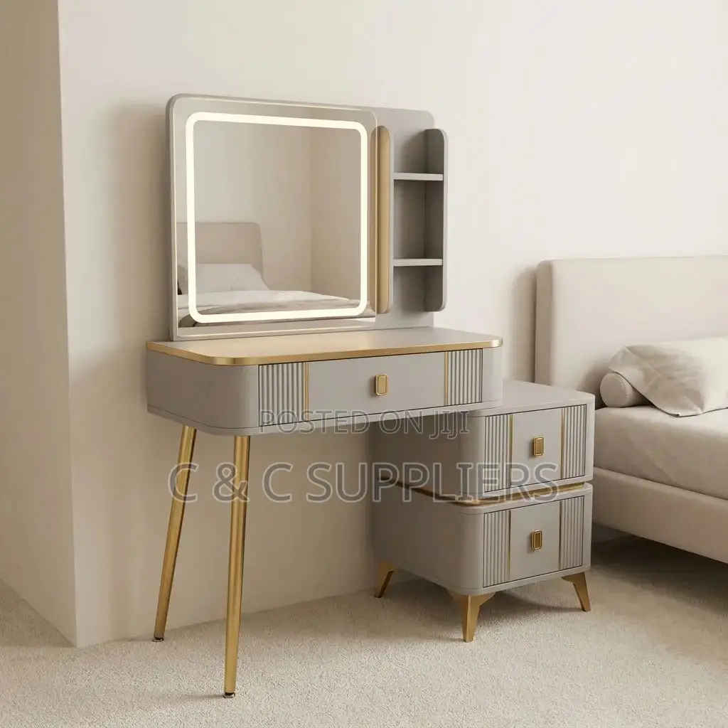 Modern Home Vanity Dressing Table With Mirror