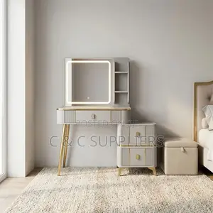 Modern Home Vanity Dressing Table With Mirror