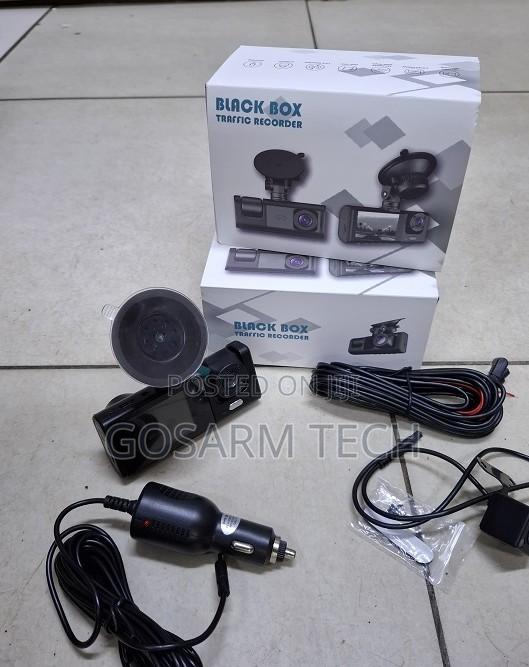 Black Box 1080p Dash Camera With Front,Rear Reverse Camera - main view