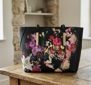 Ted Baker London Saffiano Floral Printed Icon Tote Bag Collection.