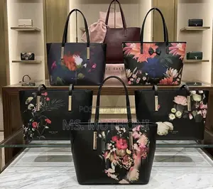 Ted Baker London Saffiano Floral Printed Icon Tote Bag Collection.