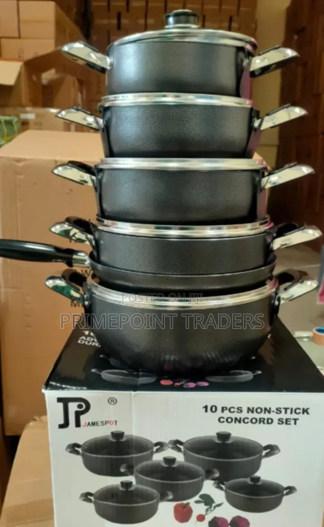 11pcs Jp Non-Stick Cookware Set – Heavy Duty Quality