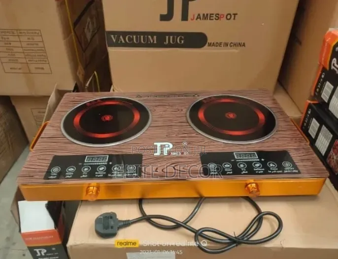 New Double Jp Induction Cooker – 2 Plate Electric Cooker